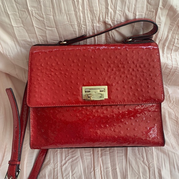 Kate spade red purse hot sale